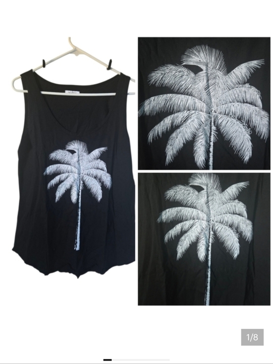 Lauren Moshi Tops - Lauren Moshi Palm Tree tank